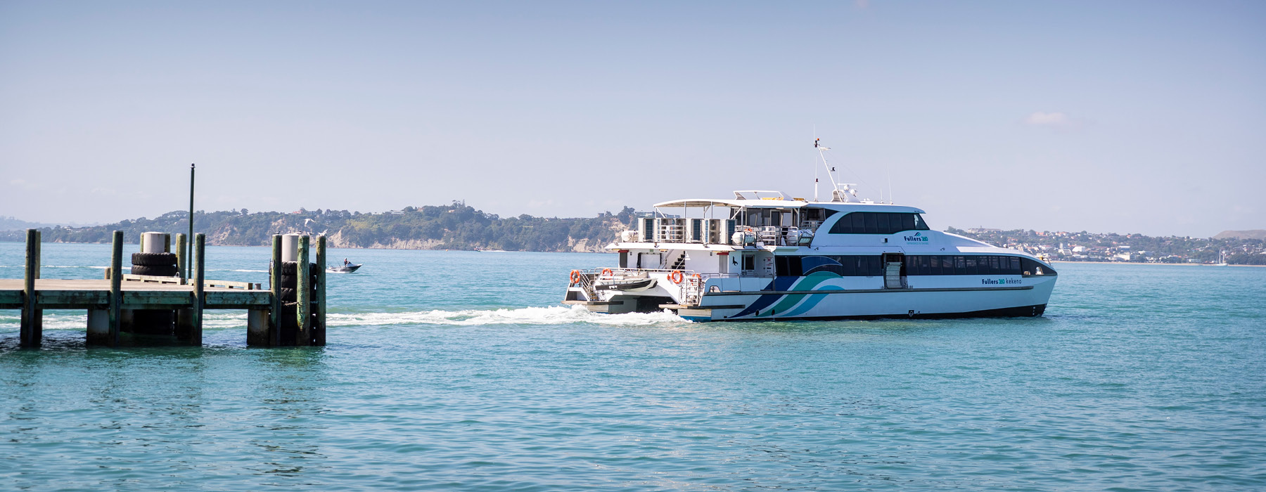 Bicycles and scooters on board ferries - Fullers360